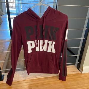 Pink hoodie